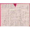 N°55 60 GC2046 LILLE NORD POUR MULHOUSE 1874 HAUT RHIN ALSACE LORRAINE ALLEMAGNE LETTRE COVER