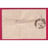 N°55 60 GC2598 NANCY MEURTHE ET MOSELLE POUR MULHOUSE 1875 HAUT RHIN ALSACE LORRAINE ALLEMAGNE LETTRE COVER