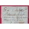 ARMEE ITALIE 17EME DIVISION VERONE VERONA 1797 AN5 POUR CREMONE LETTRE COVER