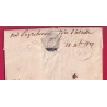 DEBOURSE DEB 64 ORTHEZ BASSES PYRENEES 1827 DEPART PAU POUR PEYREHORADE LANDES INDICE 18 LETTRE COVER