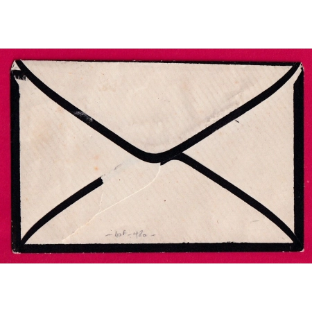 N°21 CAD TYPE 15 MORLAAS BASSES PYRENEES 1ER JANVIER 1865 POUR SARREBOURG MEURTHE JOUR DE L'AN LETTRE COVER