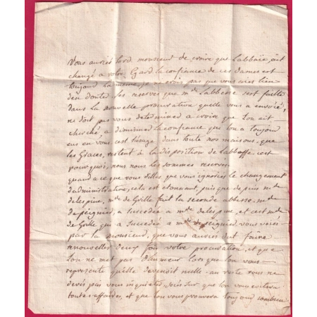 MARQUE HYERES VAR LENAIN N°1A + TOULON N°10 INDICE 15 POUR DRAGUIGNAN 1775 SIGNE MATHIEU LETTRE COVER