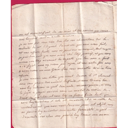 MARQUE HYERES VAR LENAIN N°1A + TOULON N°10 INDICE 15 POUR DRAGUIGNAN 1775 SIGNE MATHIEU LETTRE COVER