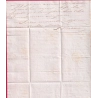 MARQUE ESSAI FEVRIER 1828 LA ROCHELLE CHARENTE INFERIEURE DU 4 FEVRIER POUR COGNAC CHARENTE INDICE 25 LETTRE COVER