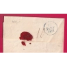 MARQUE P78P FREJUS VAR + CAD TYPE 12 1831 POUR PARIS ALPES MARITIMES LETTRE COVER