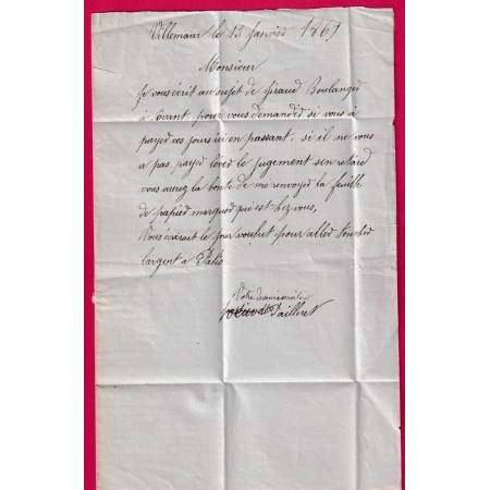 N°29 GC 1430 ESTISSAC AUBE BOITE RURALE B VILLEMAUR SUR VANNE POUR MARCILLY LE HAYIER LETTRE COVER