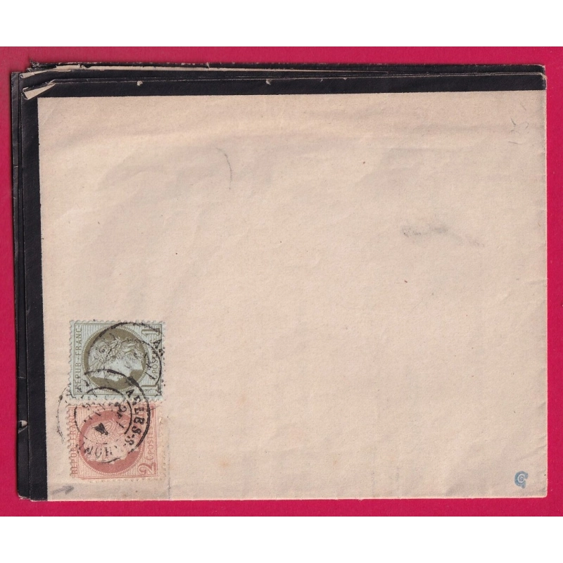 N°50 51 ARLES SUR RHONE BOUCHES DU RHONE POUR VAUVERT GARD TEXTE MANDUEL FAIRE PART RELIGIEUSE LETTRE COVER