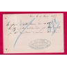 N°55 GC 3997 GARE DE TOURS INDRE ET LOIRE CARTE MAXIMUM POUR PARIS LETTRE COVER