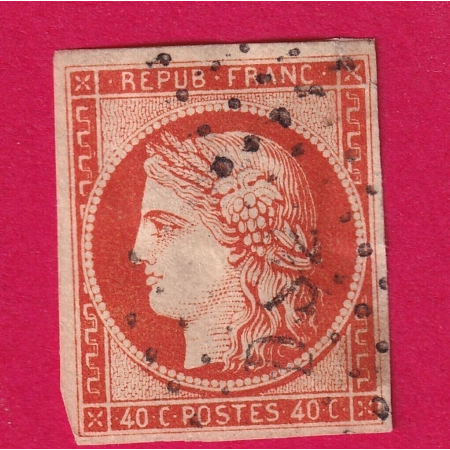 N°5 LOSANGE ROMAIN DS2 PARIS COTE 500€ TIMBRE BRIEFMARKEN STAMP FRANCE