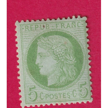 N°53 NEUF AVEC GOMME TRACE DE CHARNIERE COTE 300€ TIMBRE BRIEFMARKEN STAMP FRANCE