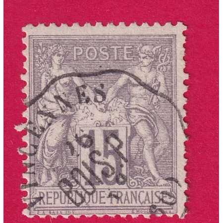 N°66 CONVOYEUR STATION VINCENNES SEINE TIMBRE BRIEFMARKEN STAMP FRANCE