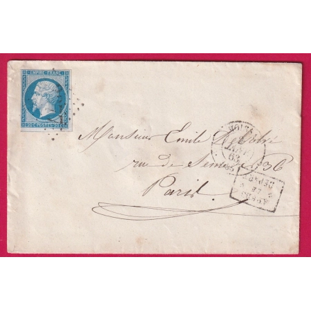 N°14 GC 2377 MOISSAC TARN ET GARONNE APRES LE DEPART SPECIAL POUR PARIS LETTRE