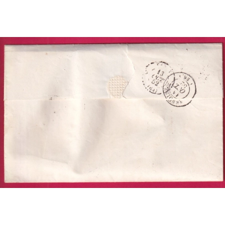 N°4 PARIS BUREAU M ASSEMBLEE NATIONALE LOSANGE M ROMAIN ?? POUR AMBOISE LETTRE