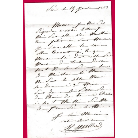 N°21 X2 PARIS LOSANGE D ROMAIN POUR LIZY SUR OURCQ LETTRE