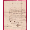 CURSIVE ROUGE 31 SARAMON GERS T12 GIMONT POUR TOULOUSE 1838 INDICE 13 LETTRE