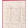 DOUBLE CURSIVE 75 MONCOUTANT BRESSUIRE DEUX SEVRES 1829 INDICE 18 POUR POITIERS VIENNE LETTRE