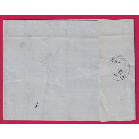 N°45C BLEU CLAIR GC 4245 VILLEFRANCHE SUR SAONE POUR LYON LETTRE