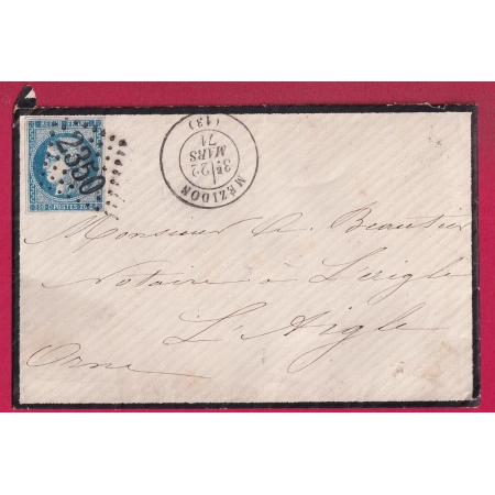 N°46B GC 2350 MEZIDON CALVADOS POUR LAIGLE ORNE LETTRE