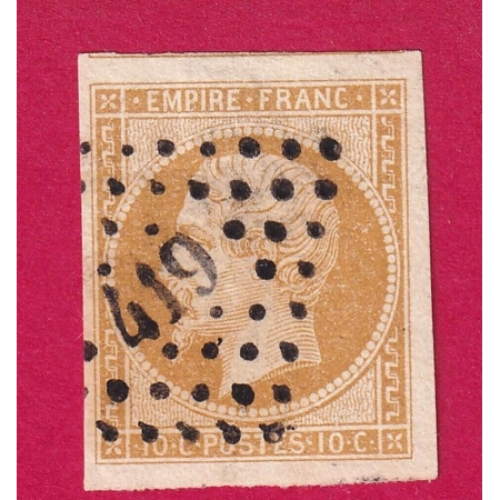 N°13 PC 419 BLINCOURT OISE COTE 110€ SUR BLEU TIMBRE BRIEFMARKEN STAMP FRANCE