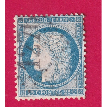 N°60 GC 1276 TRICOT OISE REMPLACANT ALSACE LORRAINE COTE 200€ SUR BLEU TIMBRE BRIEFMARKEN STAMP FRANCE