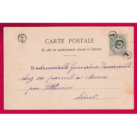N°111 OBLITERATION BOITE RURALE SUPPLEMENTAIRE G2 PITHIVIERS LOIRET LETTRE