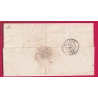 CURSIVE 13 COLOMBIERES CALVADOS BOITE RURALE C STE MARGUERITE D'ELLE POUR BAYEUX 1851 LETTRE