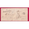 CURSIVE 77 ROQUECOURBE TARN BOITE RURALE C LA BESSONIE + DECIME RURAL POUR ALBI LETTRE