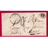 CURSIVE 64 CONCHEZ DE BEARN BASSES PYRENEES T14 GARLIN CURISE 64 ARTHEZ EN ARRIVEE 1846 INDICE 14 + 12 LETTRE