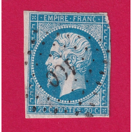 N°14 PC 100 ARAMITS BASSES PYRENEES COTE 90€ SUR BLEU TIMBRE BRIEFMARKEN STAMP FRANCE