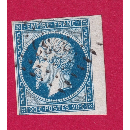 N°14 BDF PC 3233 SAINT PAULIEN HAUTE LOIRE COTE SUR BLEU 90€ TIMBRE BRIEFMARKEN STAMP FRANCE