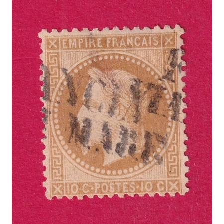 N°28 OBLITERATION ITALIE FRANCIA VIA DI MARE TIMBRE BRIEFMARKEN STAMP FRANCE