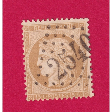 N°59 GC 2540 MORLANNE BASSES PYRENEES COTE SUR BLEU 70€ TIMBRE BRIEFMARKEN STAMP FRANCE