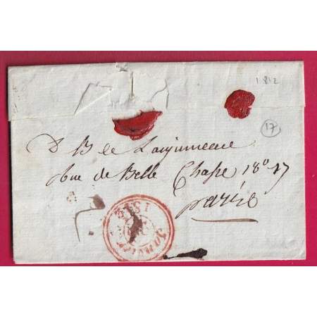 MARQUE MANUSCRIT DE LONGJUMEAU SEINE ET OISE INDICE 17 DEPART MIRECOURT VOSGES REEXP PARIS LETTRE