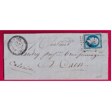 N°14 PC 1790 LUC SUR MER CALVADOS CAD TYPE 22 POUR CAEN INDICE 13 LETTRE