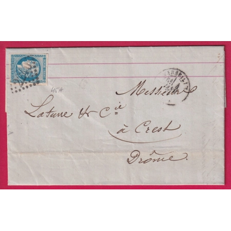 N°45A GC 2240 MARSEILLE POUR CREST DROME LETTRE