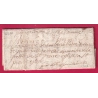 MARQUE MANUSCRIT ISIGNY CALVADOS 1707 AMELIORATION DE DATE INDICE 20 POUR ST PIERRE EGLISE MANCHE LETTRE
