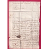 MARQUE MANUSCRIT ISIGNY CALVADOS 1707 AMELIORATION DE DATE INDICE 20 POUR ST PIERRE EGLISE MANCHE LETTRE