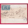 N°22 X2 GC 4357 YSSINGEAUX HAUTE LOIRE RETOUR ENVOYEUR 2406 MONISTROL LETTRE CHARGE