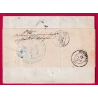 N°22 X2 GC 4357 YSSINGEAUX HAUTE LOIRE RETOUR ENVOYEUR 2406 MONISTROL LETTRE CHARGE