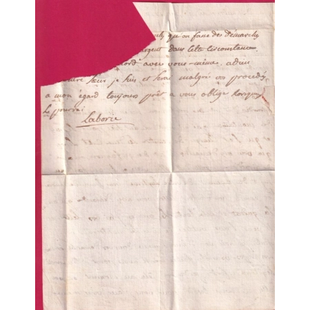MARQUE MONISTROL HAUTE LOIRE LENAIN N°1 INDICE 15 POUR MONTPELLIER 1770 LETTRE COVER
