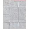 PAQUEBOT POSTE NEVA 1865 COSPOLI CONTANTINOPLE TURQUIE TURKEY POUR MARSEILLE LETTRE