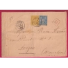 N°90 92 ST PAULIEN HAUTE LOIRE RCOMMANDE POUR AVIGNON VAUCLUSE LETTRE COVER