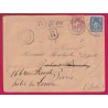 N°94 90 RECOMMANDE DUNIERES HAUTE LOIRE POUR PARIS LETTRE COVER