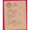 N°94 90 RECOMMANDE DUNIERES HAUTE LOIRE POUR PARIS LETTRE COVER
