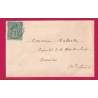 N°75 CAD TYPE 24 LAPTE HAUTE LOIRE POUR DUNIERES LETTRE COVER