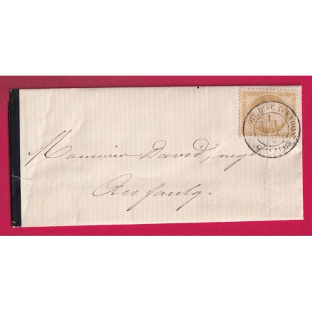 N°55 CAD TYPE 18 BLANGY DU CALVADOS LETTRE COVER