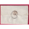 MARQUE 64 BAYONNE BASSES PYRENEES LE MAIRE DE BAYONNE DECES D'UN MILITAIRE VOLTIGEUR LA FERTE SARTHE 1811 LETTRE