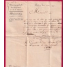FRANCHISE DIRECTION GENERALE IMPRIMERIE ET LIBRAIRIE PARIS 1810 LETTRE