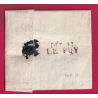 DEBOURSE DEB 41 LE PUY HAUTE LOIRE INDICE 17 1819 DEPART MONTBRISON LOIRE REEXPEDIE BRIOUDE LETTRE