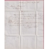 ST PIERRE MARTINIQUE ENTREE COLONIE PAR PAUILLAC GIRONDE BATEAU LA FRILEUSE  POUR BORDEAUX 1856 LETTRE